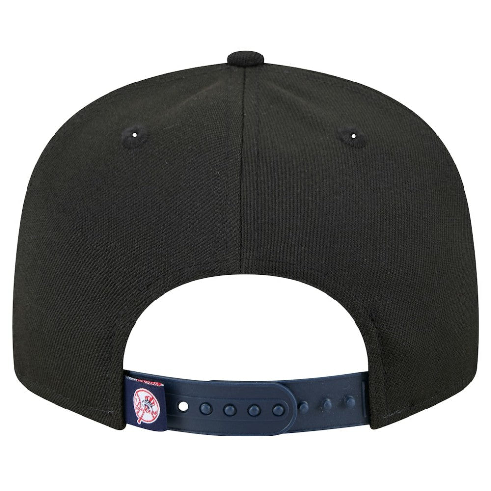 New York Yankees Splatter 9FIFTY Snapback Hat Black