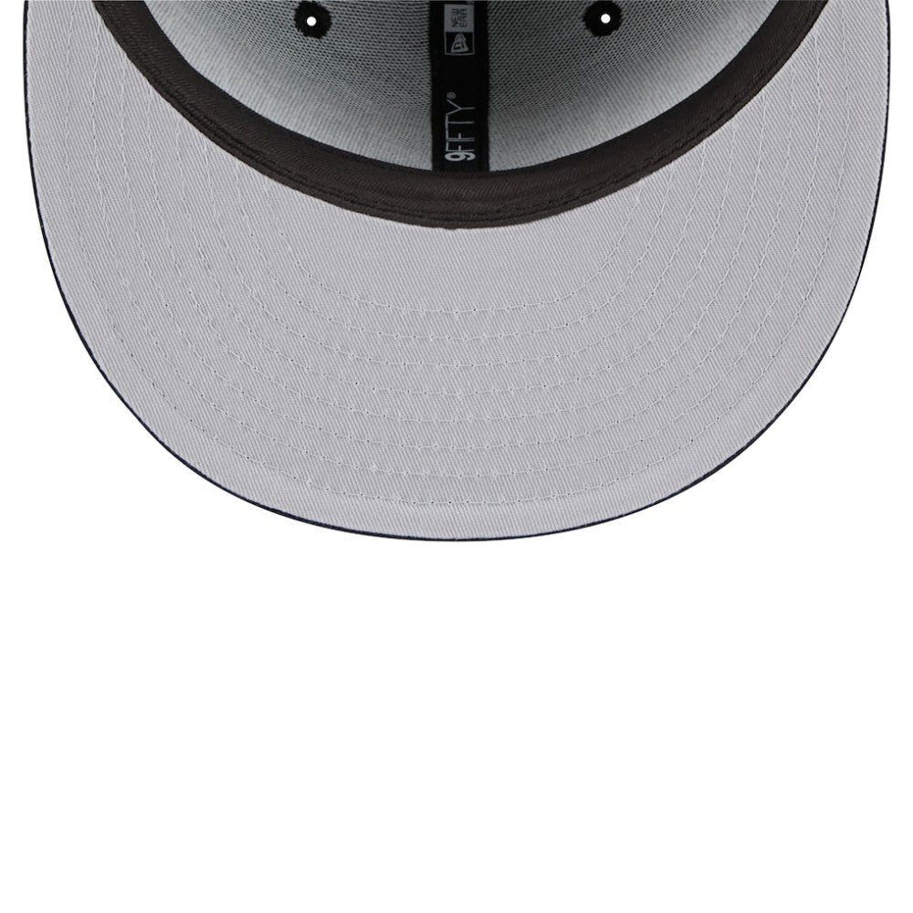 New York Yankees Splatter 9FIFTY Snapback Hat Black