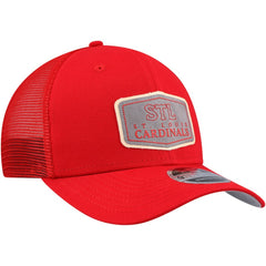 St. Louis Cardinals Labeled 9SEVENTY Stretch-Snap Hat Red