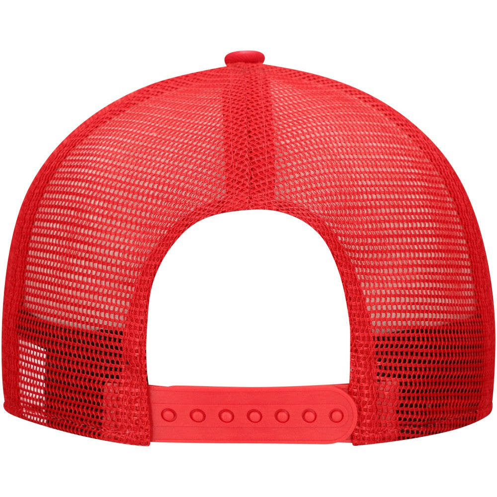 Los Angeles Angels Labeled 9SEVENTY Stretch-Snap Adjustable Hat Red