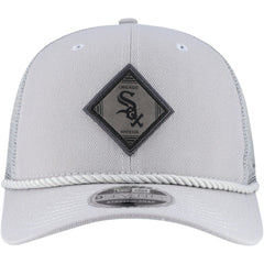 Chicago White Sox Logo 9SEVENTY Stretch-Snap Adjustable Hat Gray