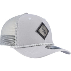 Chicago White Sox Logo 9SEVENTY Stretch-Snap Adjustable Hat Gray