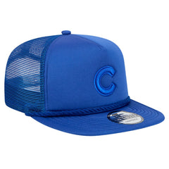 Chicago Cubs Tone Foam Meshback Golfer Snapback Hat Royal