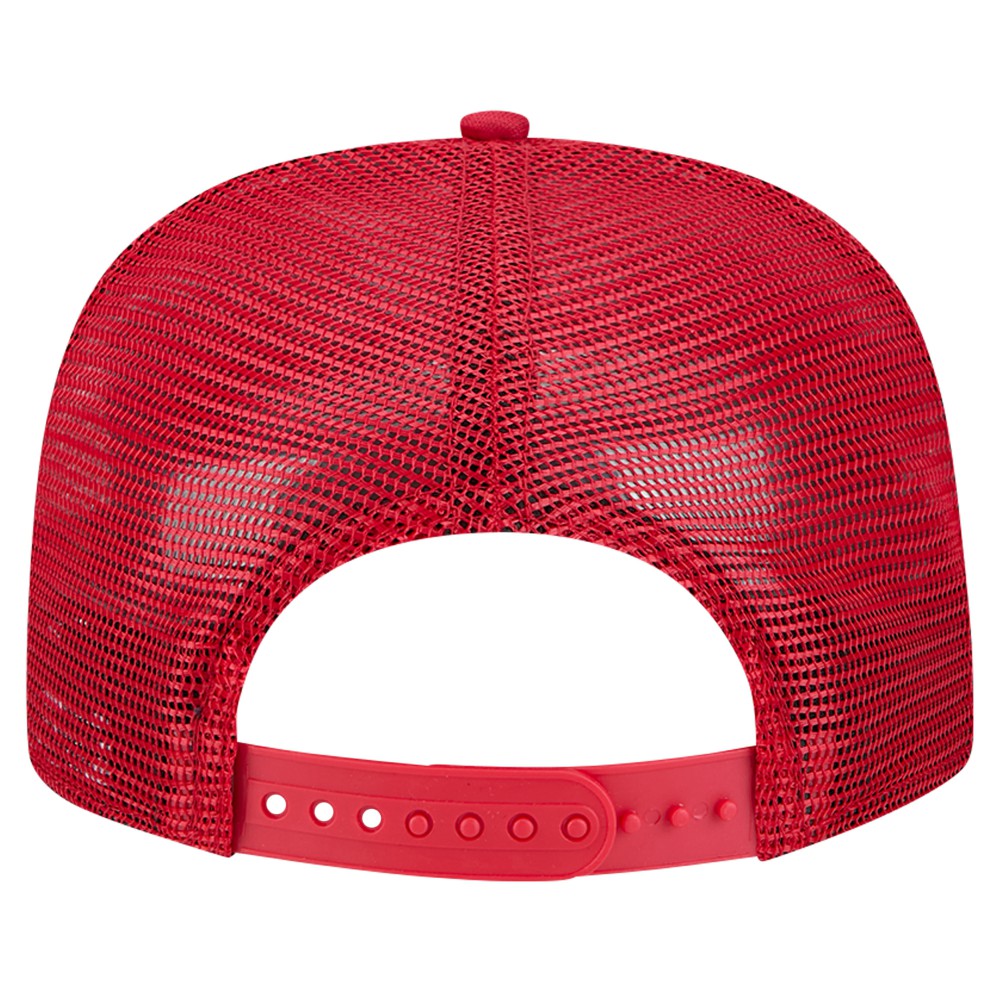 Los Angeles Angels Tone Foam Meshback Golfer Snapback Hat Red