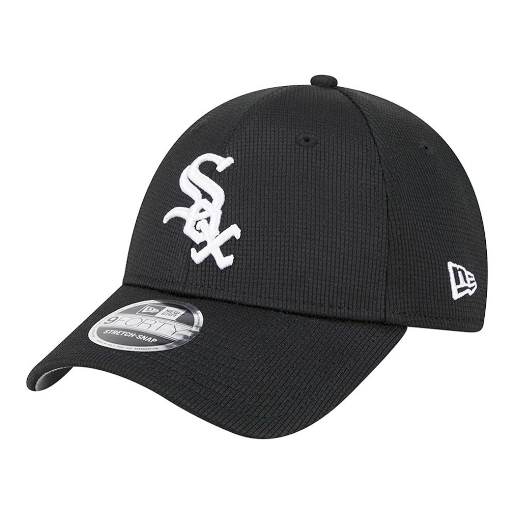 Chicago White Sox Pivot 9FORTY Adjustable Hat Black