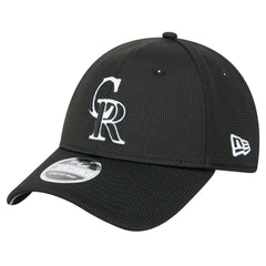 Colorado Rockies Pivot 9FORTY Adjustable Hat Black