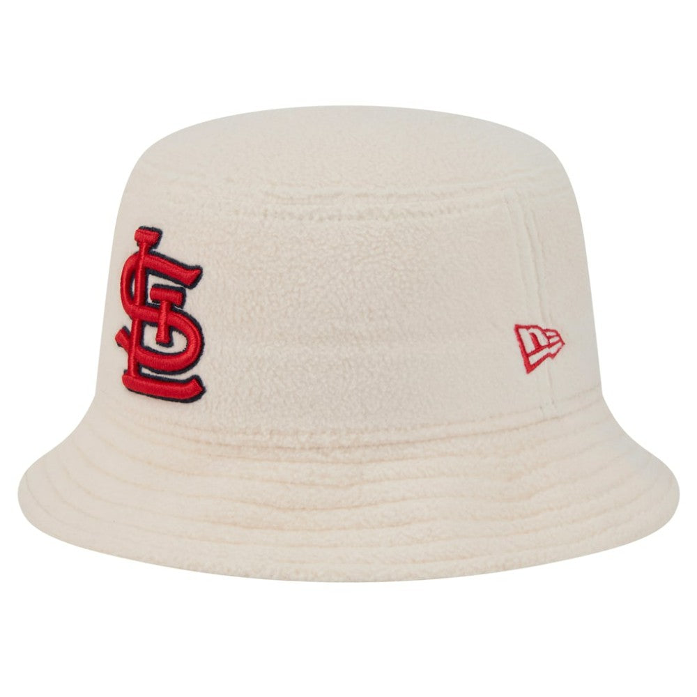 St. Louis Cardinals Women's Cozy Bucket Hat White