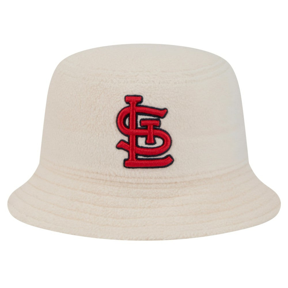 St. Louis Cardinals Women's Cozy Bucket Hat White