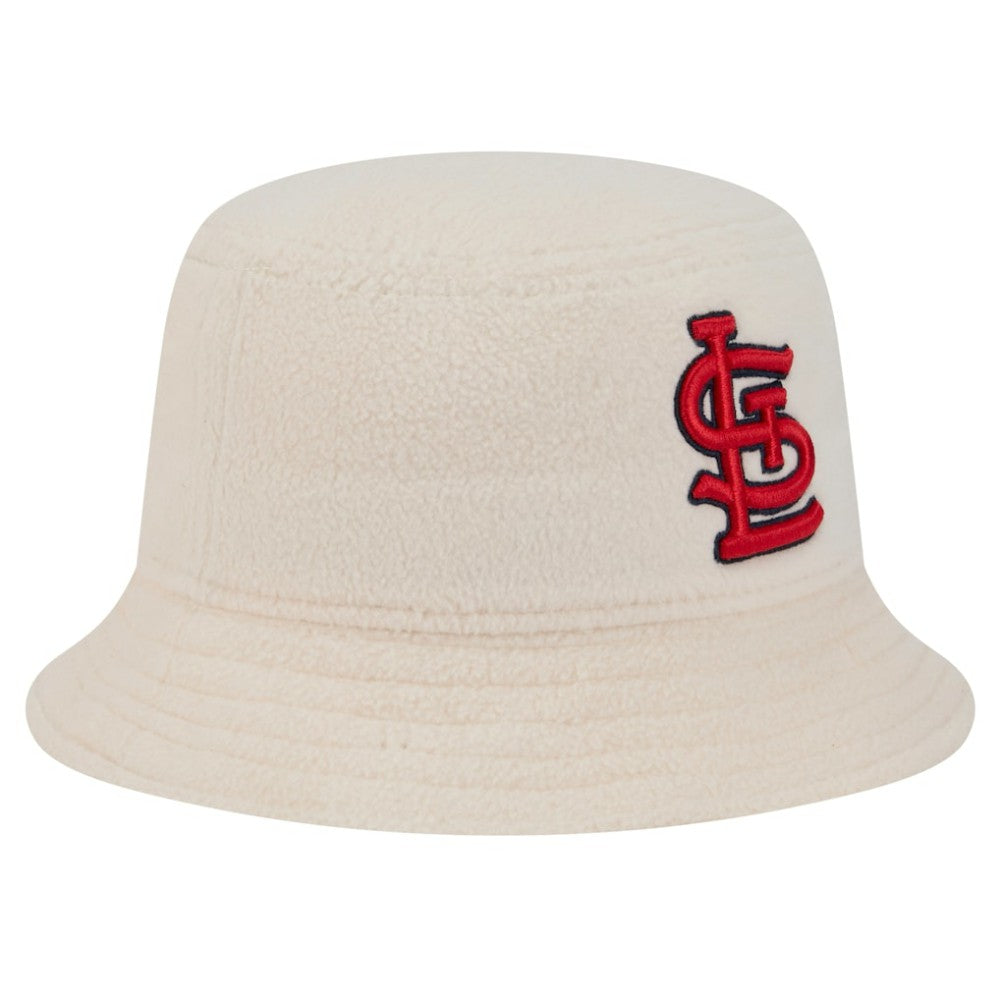 St. Louis Cardinals Women's Cozy Bucket Hat White