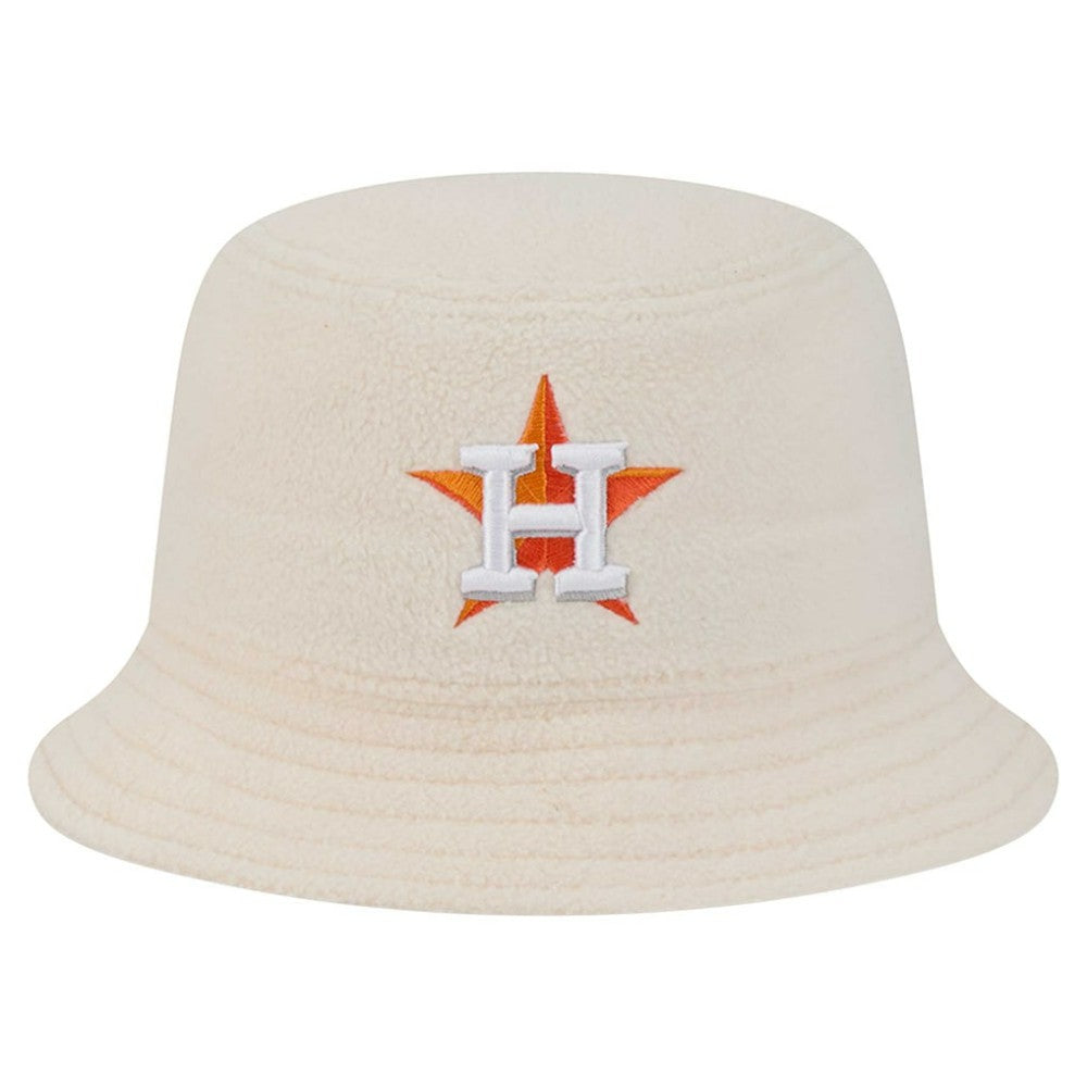 Houston Astros Women's Chrome Cozy Bucket Hat White