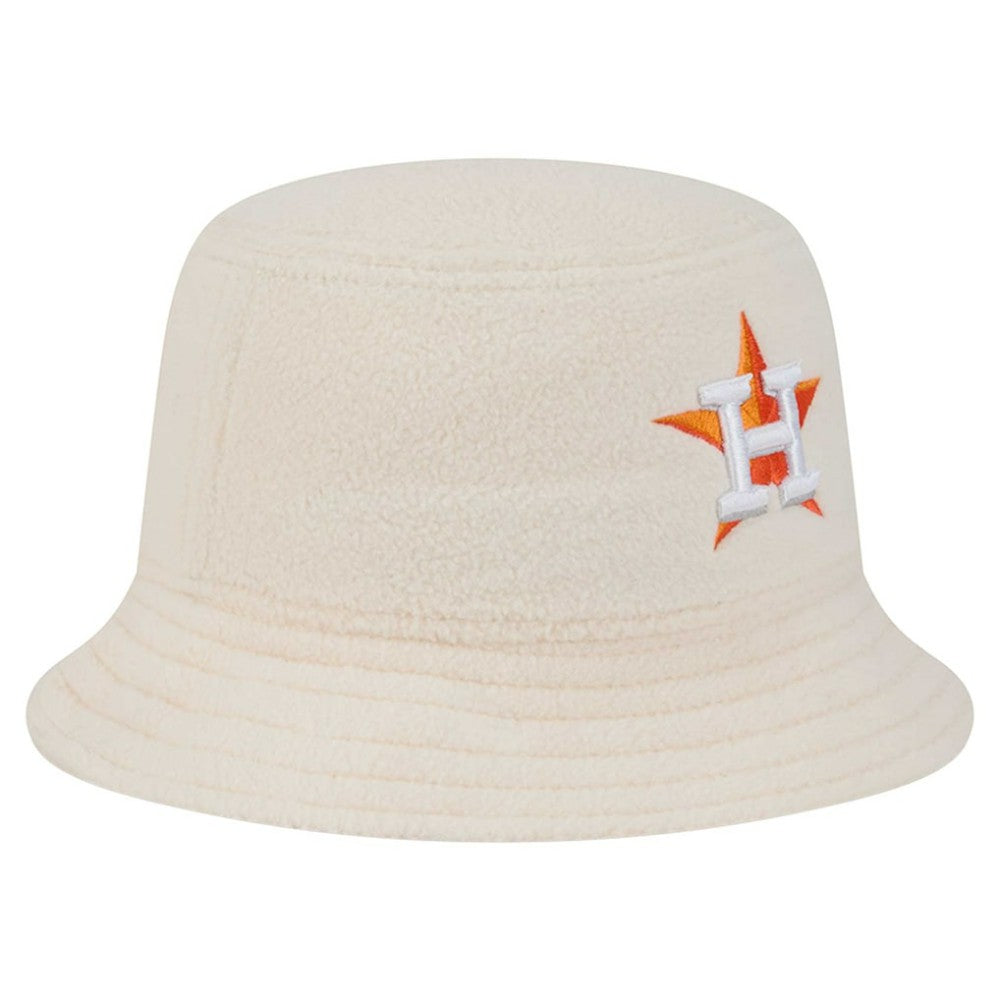 Houston Astros Women's Chrome Cozy Bucket Hat White
