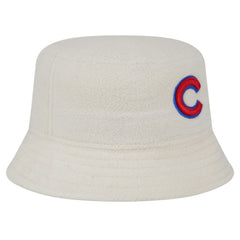 Chicago Cubs Women's Chrome Cozy Bucket Hat White
