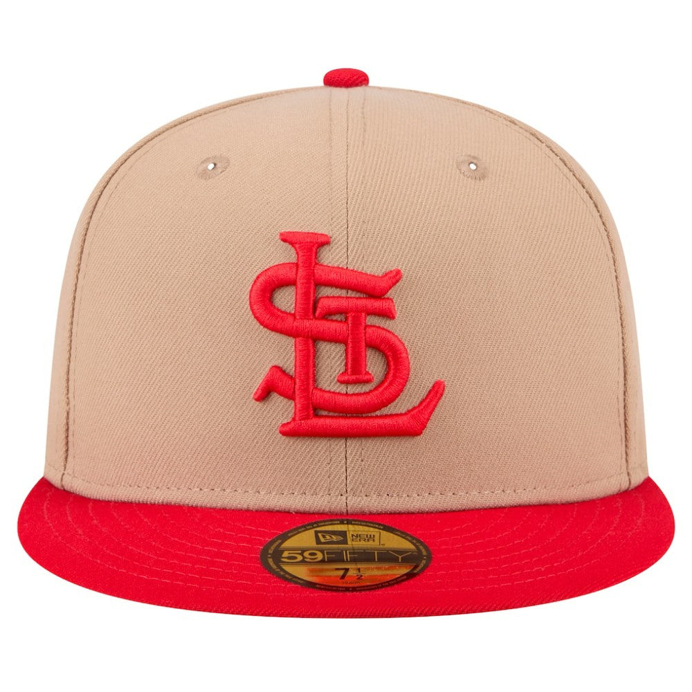 St. Louis Cardinals 59FIFTY Fitted Hat Khaki