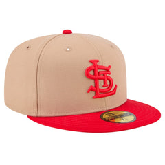 St. Louis Cardinals 59FIFTY Fitted Hat Khaki