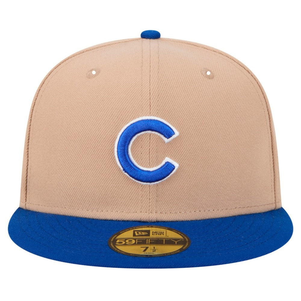 Chicago Cubs 59FIFTY Fitted Hat Khaki