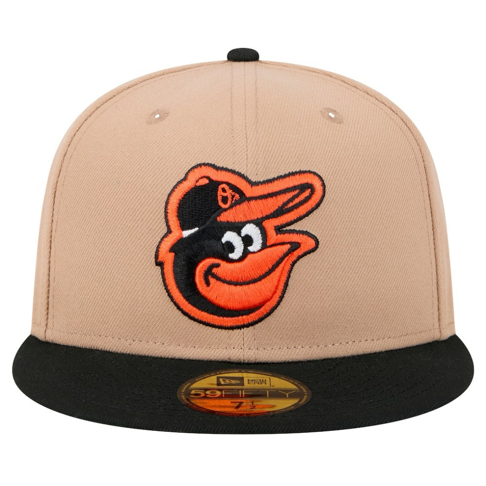 Baltimore Orioles 59FIFTY Fitted Hat Khaki