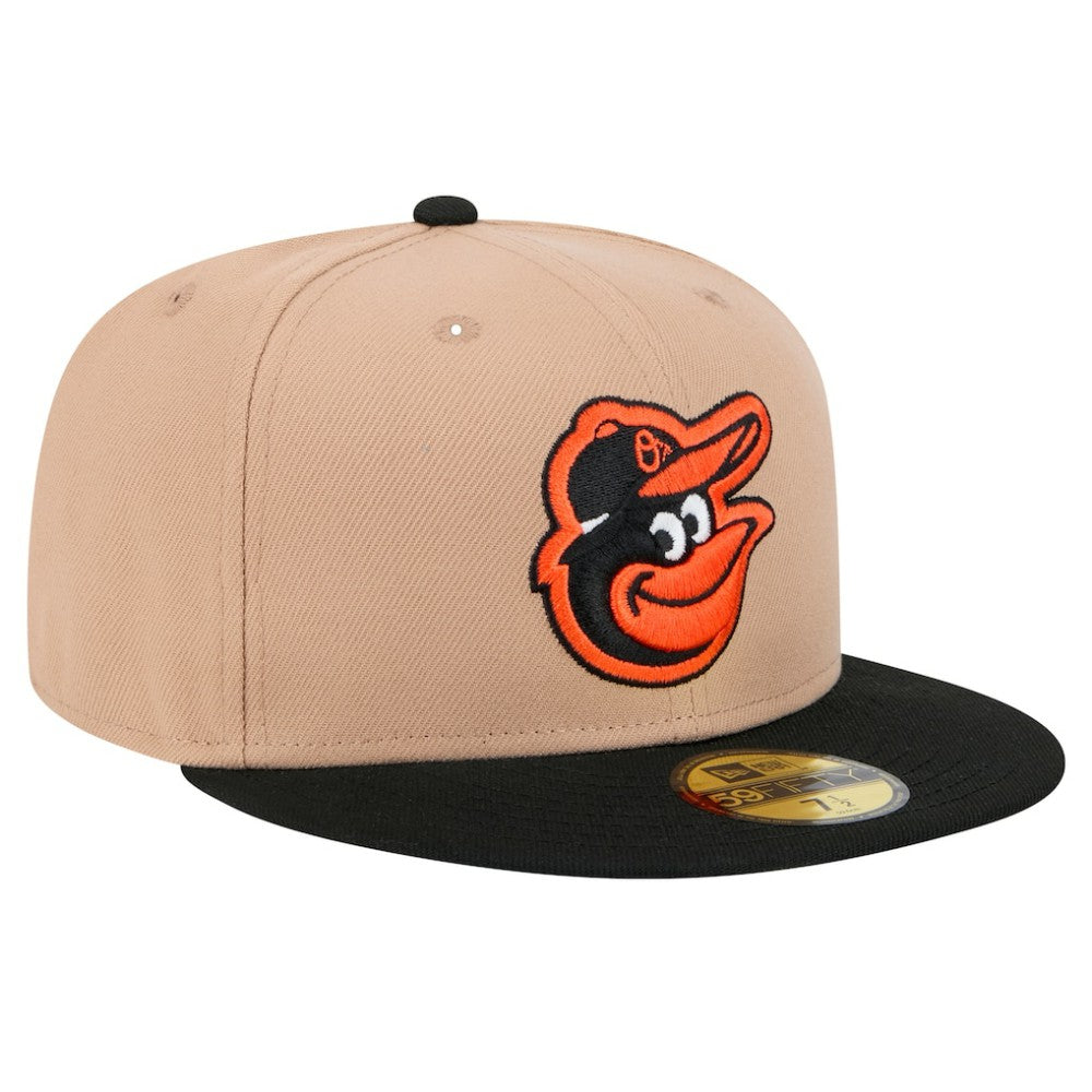 Baltimore Orioles 59FIFTY Fitted Hat Khaki