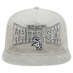 Chicago White Sox Gray Corduroy Golfer Snapback Hat