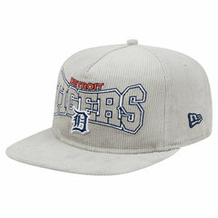 Detroit Tigers Gray Corduroy Golfer Snapback Hat
