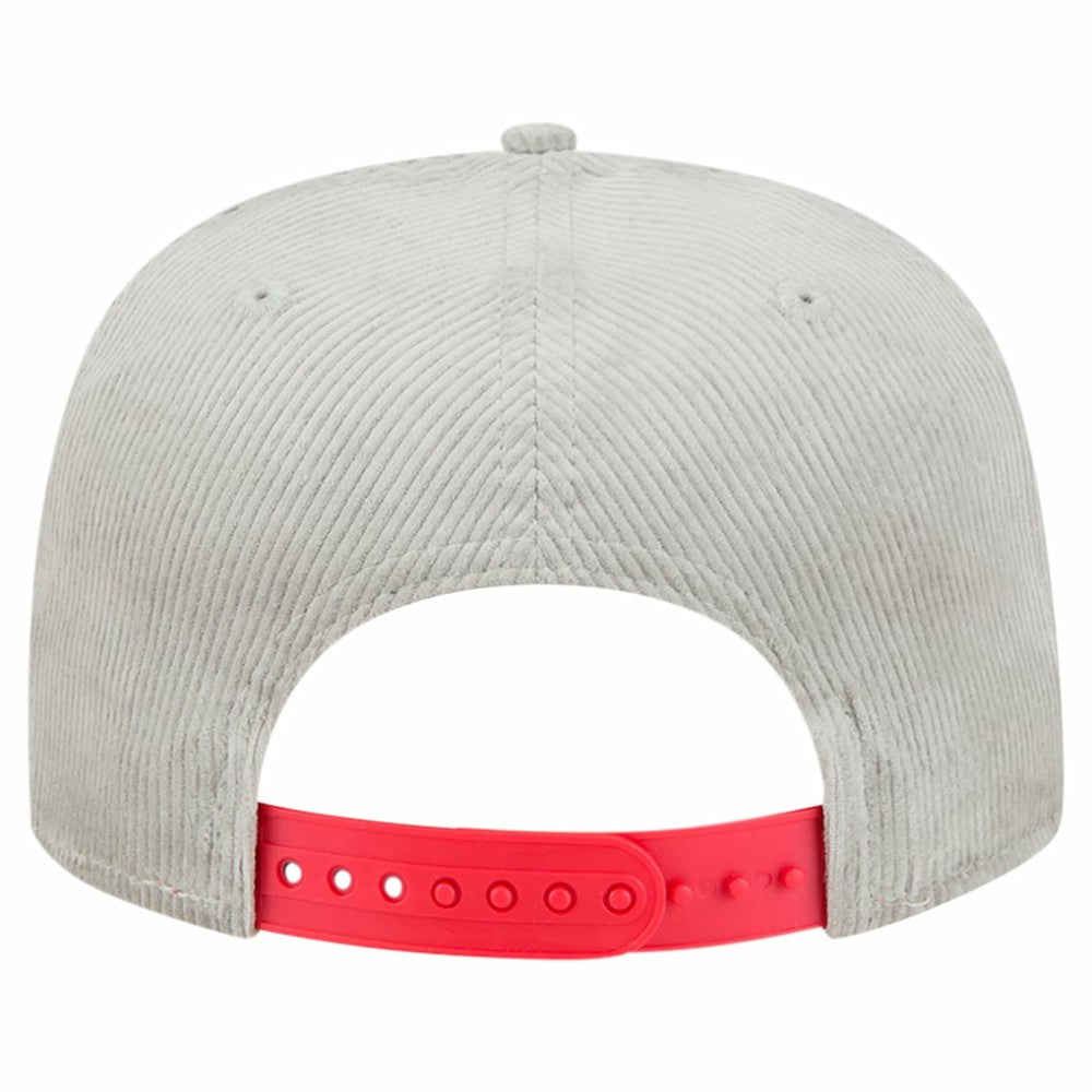 Texas Rangers Gray Corduroy Golfer Snapback Hat