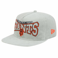 San Francisco Giants Gray Corduroy Golfer Snapback Hat