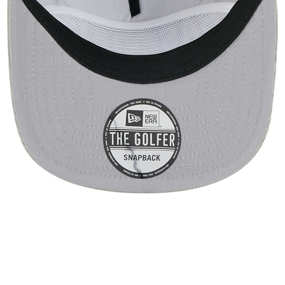 Los Angeles Angels Gray Corduroy Golfer Snapback Hat