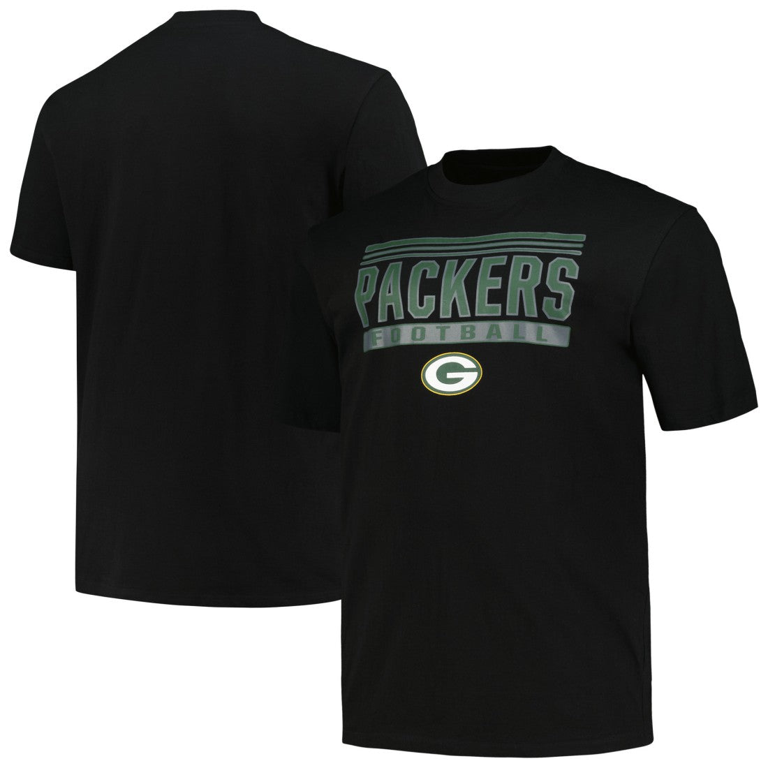Green Bay Packers Big & Tall Pop T-Shirt - Black sale