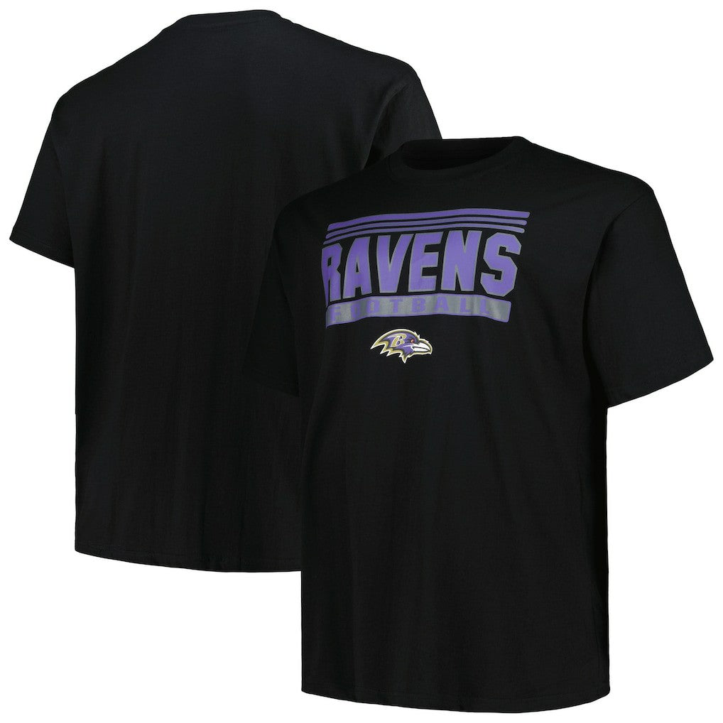 Baltimore Ravens Big & Tall Pop T-Shirt - Black for sale