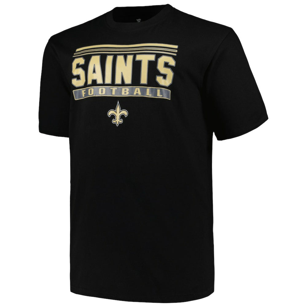 New Orleans Saints Big & Tall Pop T-Shirt - Black online