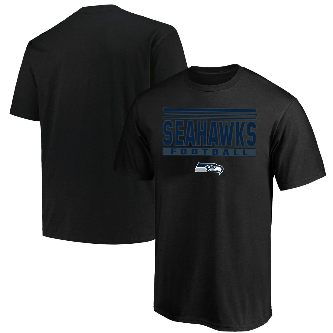 Seattle Seahawks Big & Tall Pop T-Shirt - Black discount