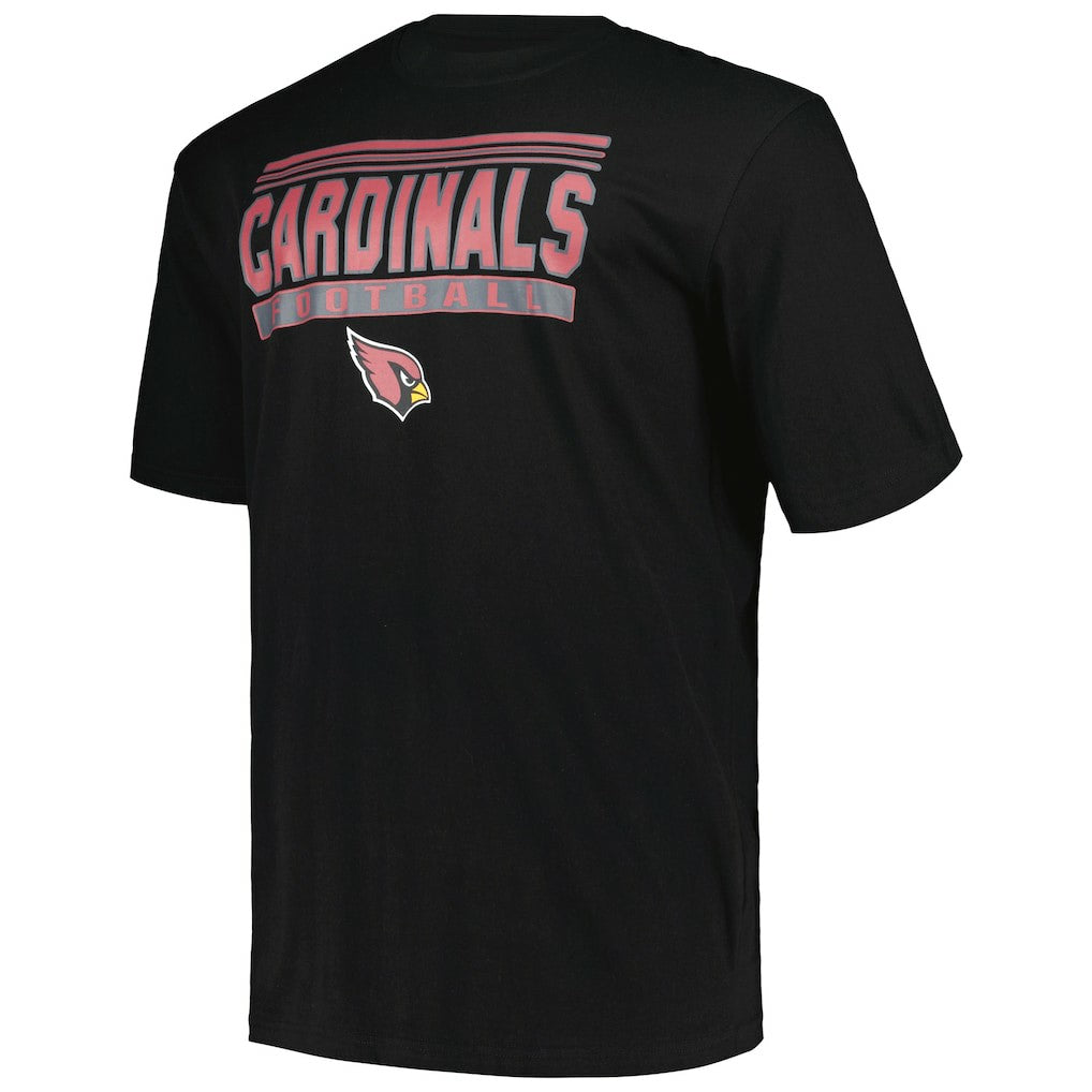 Arizona Cardinals Big & Tall Pop T-Shirt - Black outlet