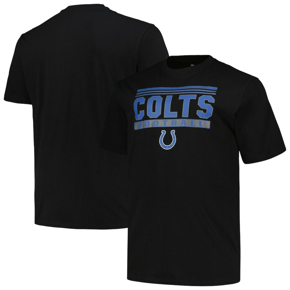 Indianapolis Colts Big & Tall Pop T-Shirt - Black on sale