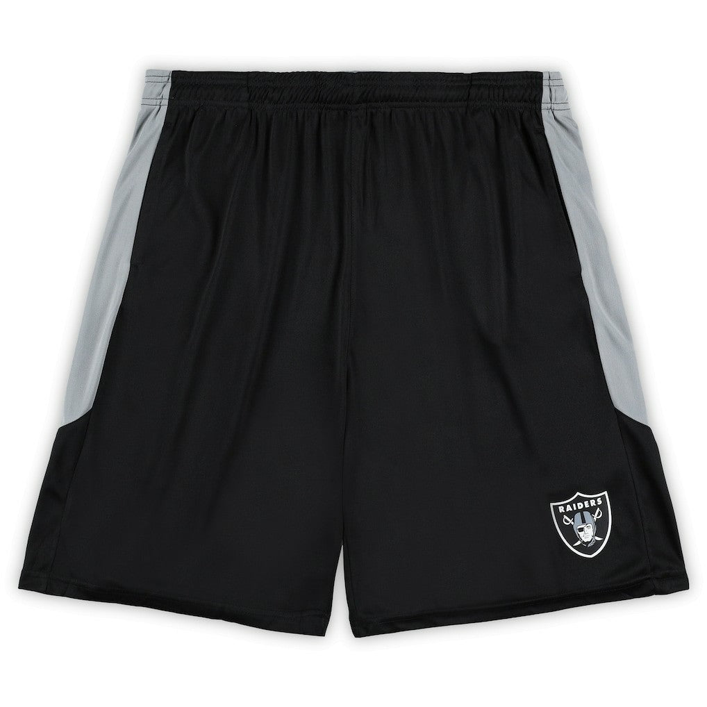 Las Vegas Raiders Big & Tall Team Logo Shorts - Black outlet