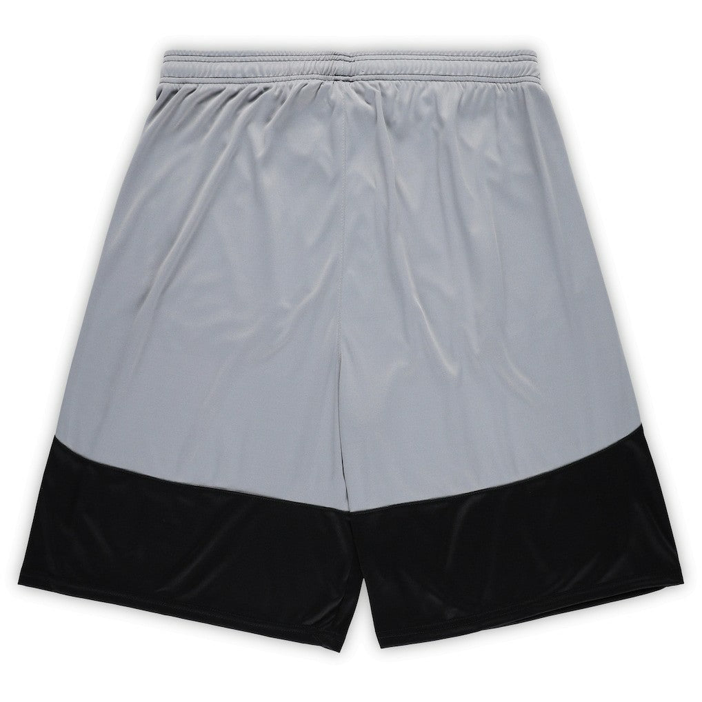 New Orleans Saints Big & Tall Team Logo Shorts - Black on sale