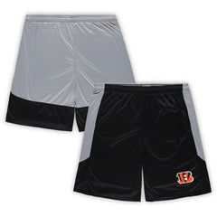 Cincinnati Bengals Big & Tall Team Logo Shorts - Black sale