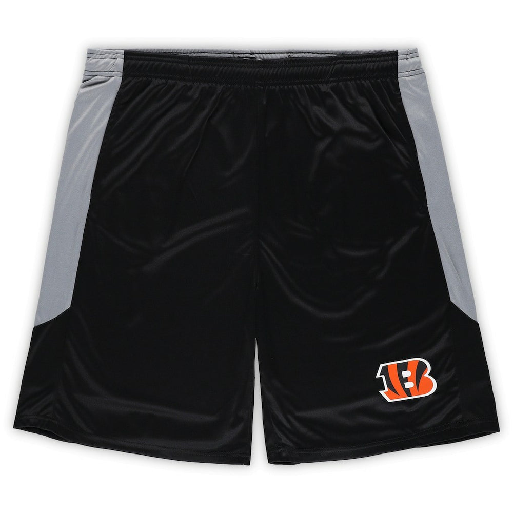 Cincinnati Bengals Big & Tall Team Logo Shorts - Black sale