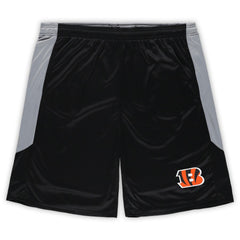 Cincinnati Bengals Big & Tall Team Logo Shorts - Black sale