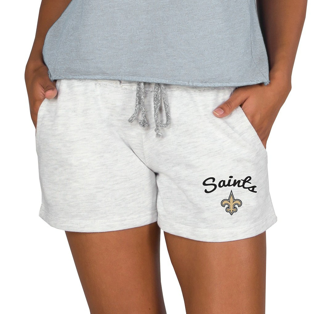 New Orleans Saints Concepts Sport Women's Mainstream Terry Lounge Shorts - Oatmeal discount