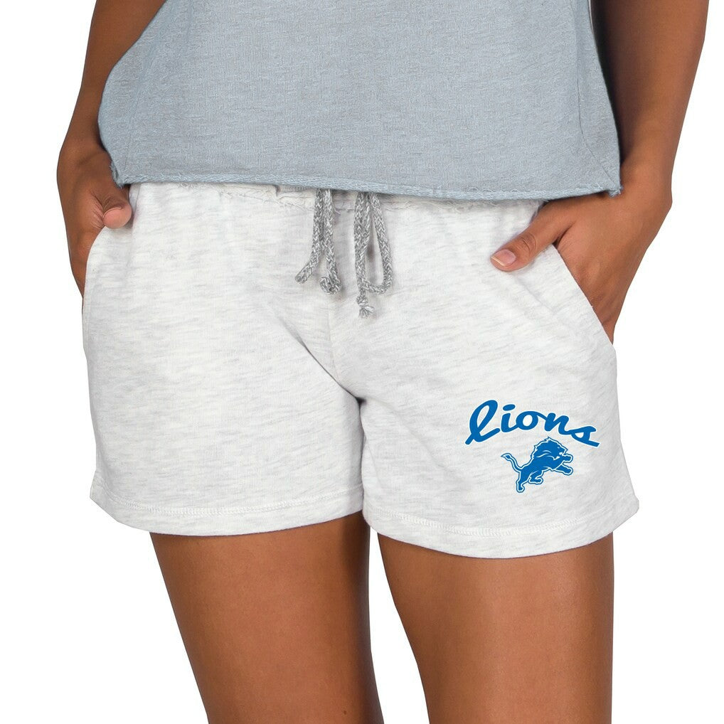 Detroit Lions Concepts Sport Women's Mainstream Terry Lounge Shorts - Oatmeal sale