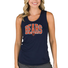Chicago Bears Concepts Sport Women's Marathon Racer Back Tank Top - Navy online