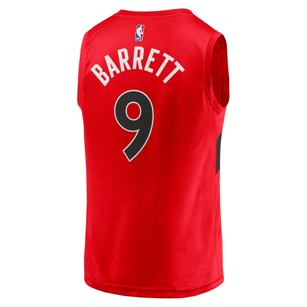 RJ Barrett Toronto Raptors Fast Break Player Jersey - Icon Edition - Red discount