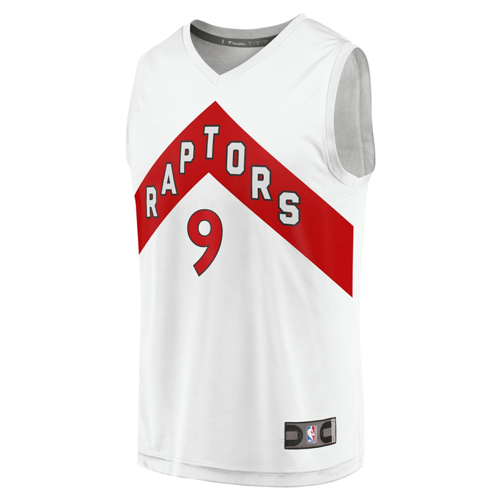 RJ Barrett Toronto Raptors Youth Fast Break Player Jersey - Association Edition - White outlet