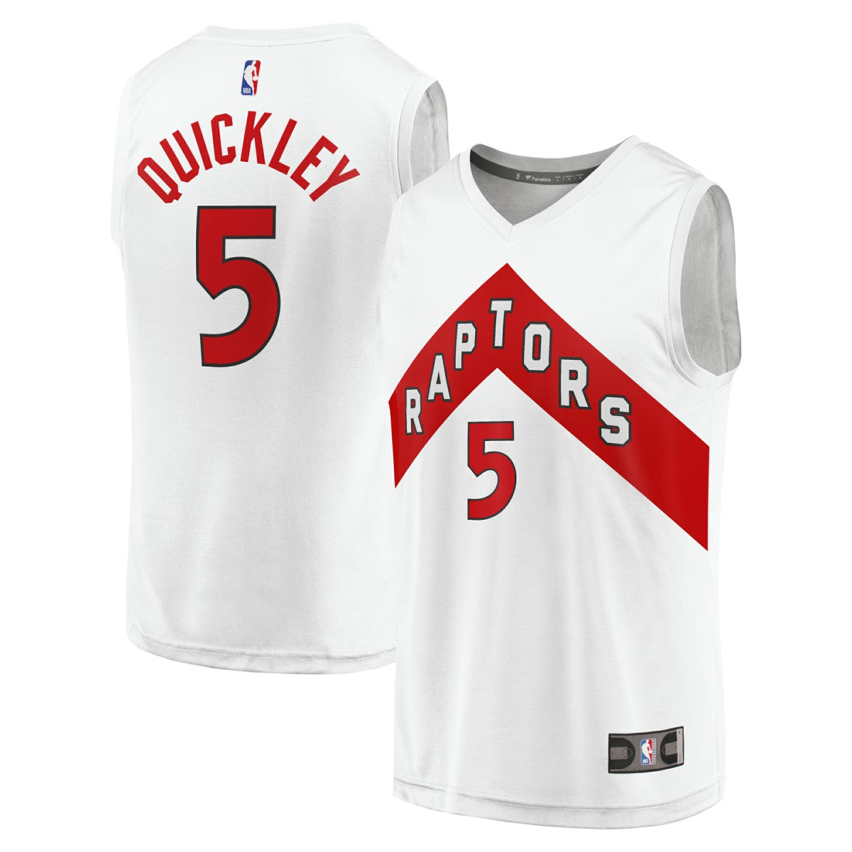 Immanuel Quickley Toronto Raptors Fast Break Player Jersey - Association Edition - White online