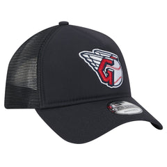 Cleveland Guardians 9FORTY A-Frame Trucker Adjustable Hat Navy
