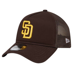 San Diego Padres 9FORTY A-Frame Trucker Adjustable Hat Brown