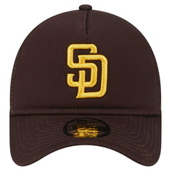 San Diego Padres 9FORTY A-Frame Trucker Adjustable Hat Brown