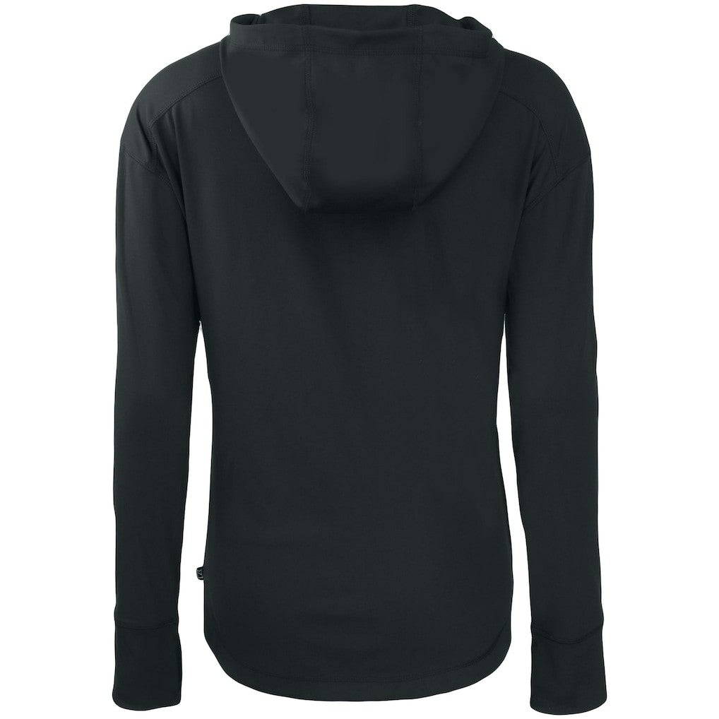 Kansas City Chiefs Cutter & Buck Women's Primary Mark Daybreak Eco Recycled Full-Zip Hoodie - Black sale
