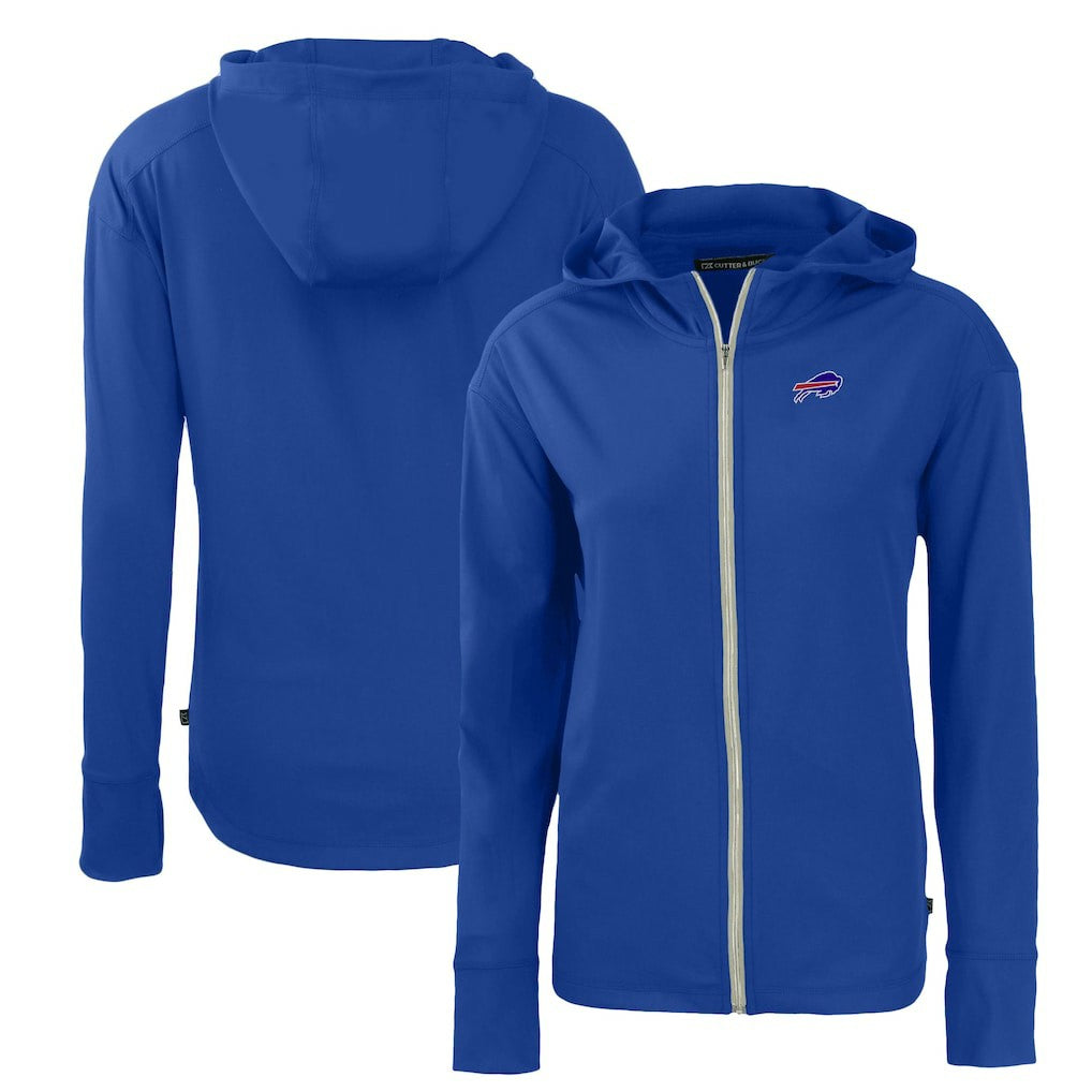 Buffalo Bills Cutter & Buck Women's Primary Mark Daybreak Eco Recycled Full-Zip Hoodie - Royal sale