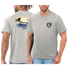 Las Vegas Raiders Margaritaville T-Shirt - Silver for sale