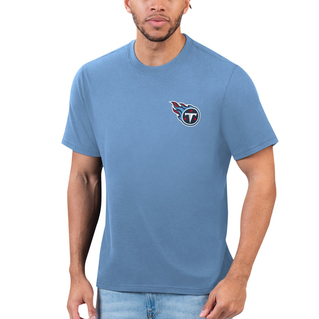 Tennessee Titans Margaritaville T-Shirt - Blue on sale